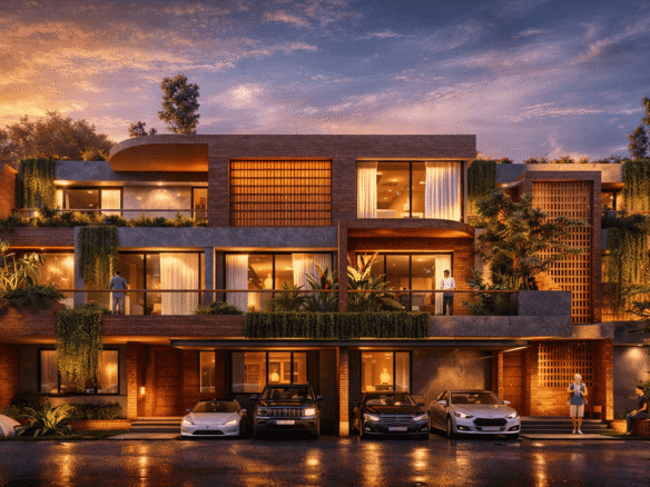 White Lotus Amanvana luxury 4 BHK villas in North Bangalore